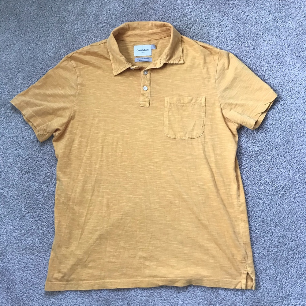 Mustard colored shirt